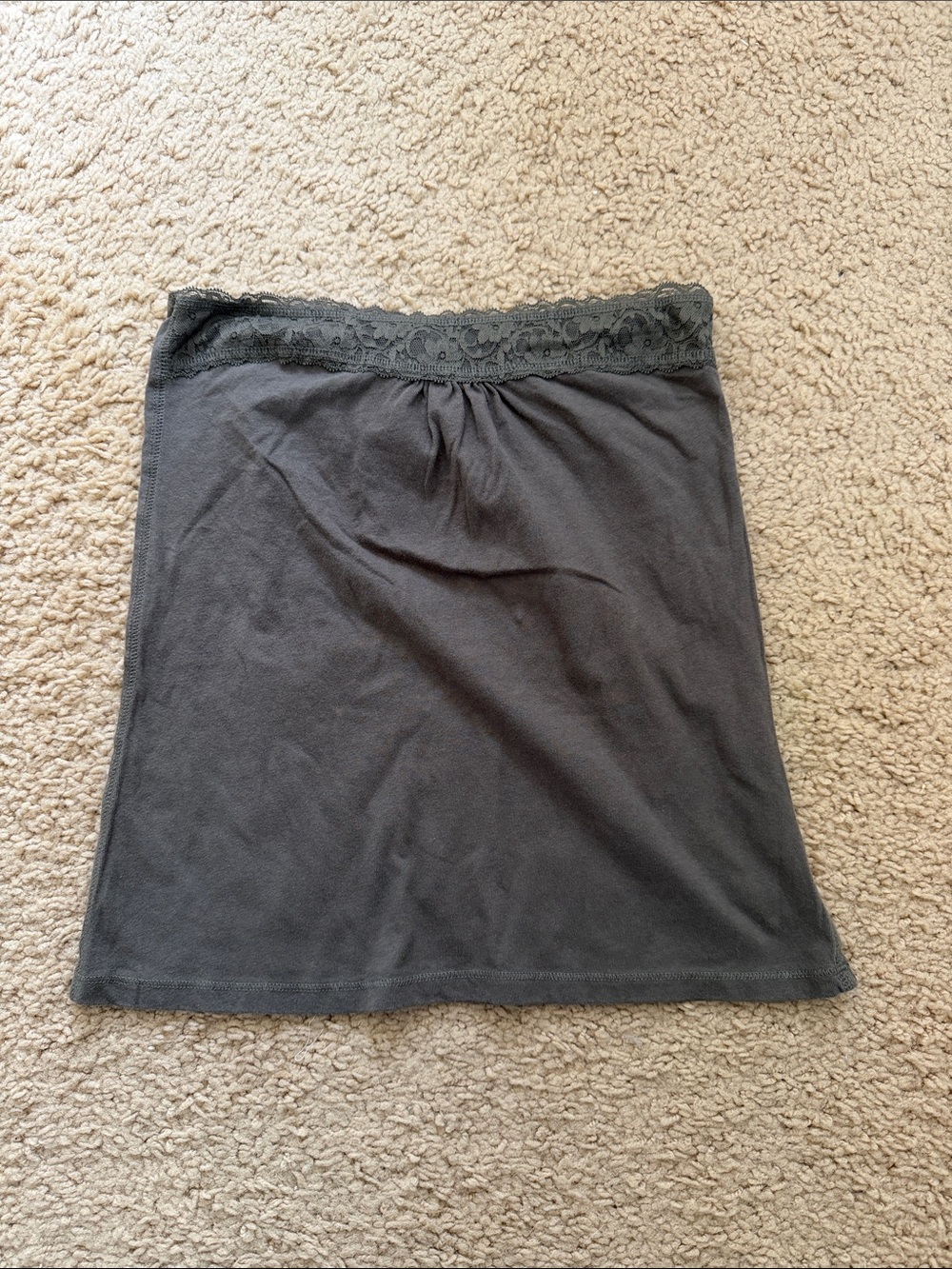 Brandy melville olive green Lucky tube top